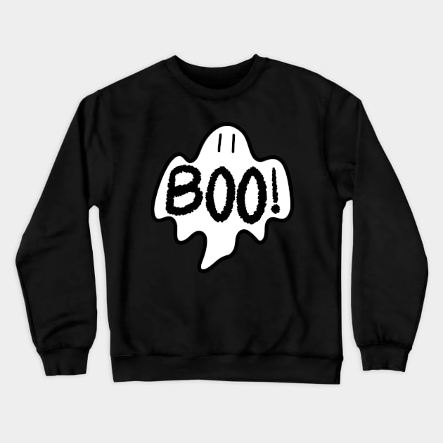 Boo Crewneck Sweatshirt by jjsealion